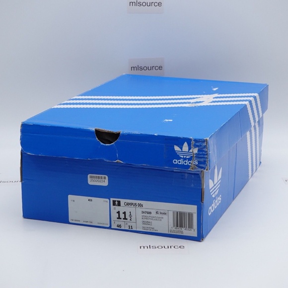 NEW adidas Originals Campus 00s Sneakers IH7509 Wonder Blue/White/Gum - Picture 9 of 10